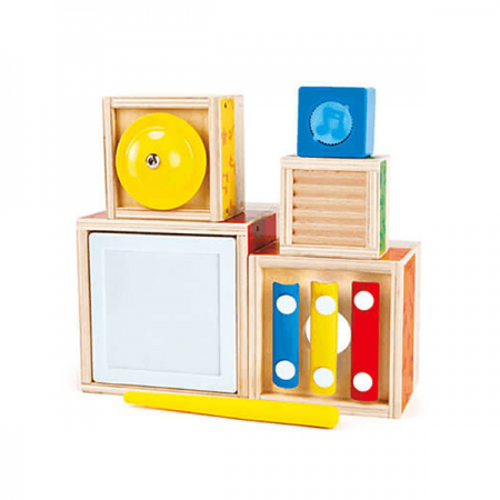 Wooden baby sensory toy