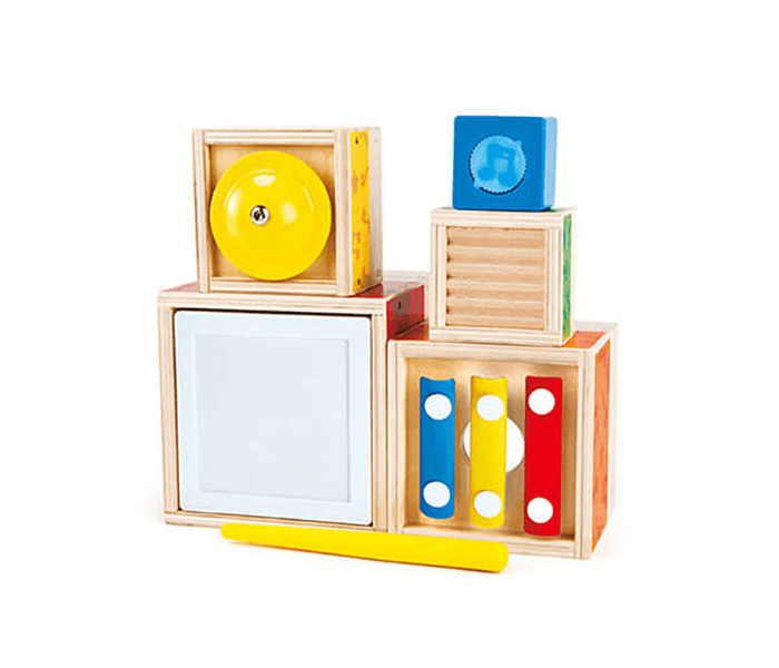 Wooden baby sensory toy