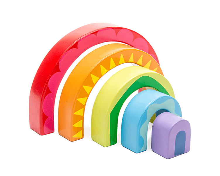 Wooden Children's stacking Blocks Toy