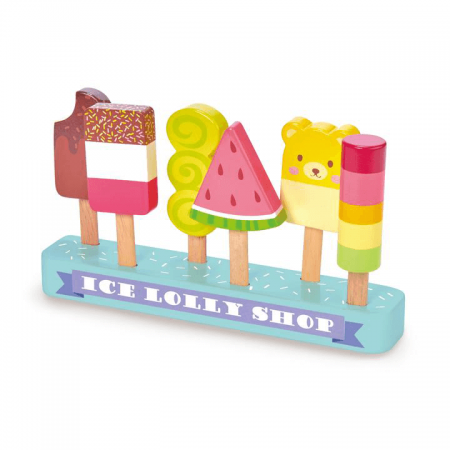 wooden ice creams