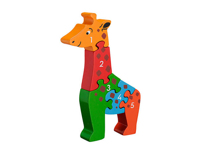 wooden children's puzzle toy