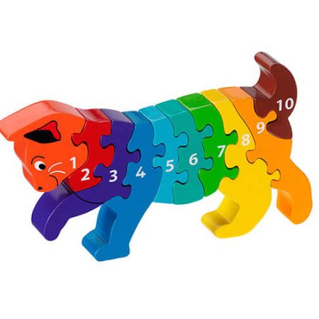 wooden children's puzzle toy