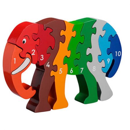 wooden children's puzzle toy