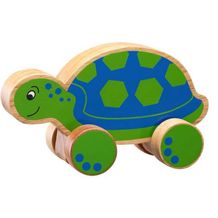 Wooden Turtle Push Along Toy
