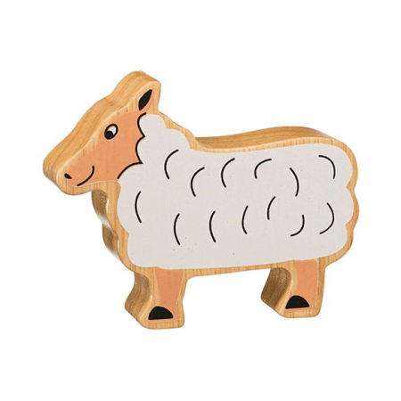 wooden sheep animal toy