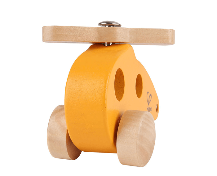 wooden helicopter toy