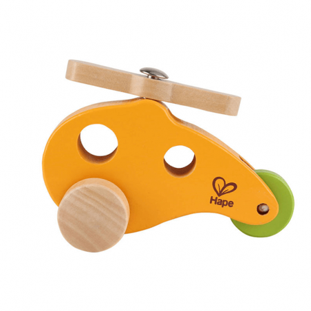 wooden helicopter toy
