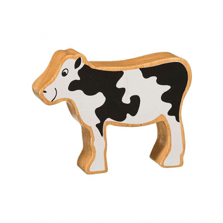 wooden cow animal toy