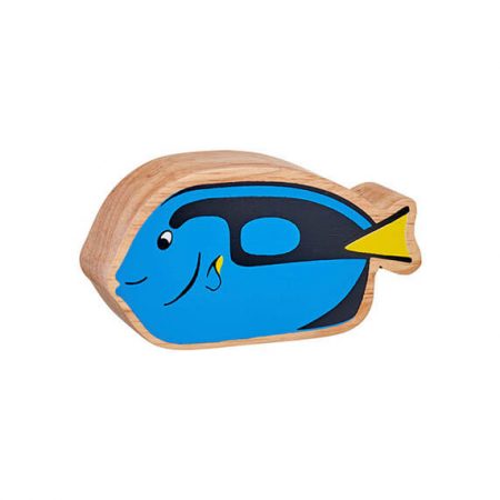 Wooden Blue Tang Toy