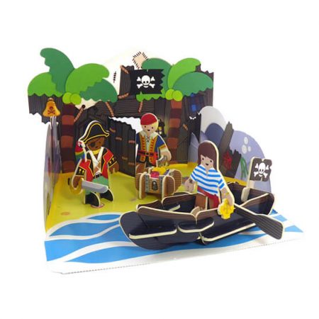 Pirate Island Eco Friendly Playset