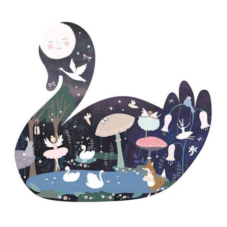 Enchanted 40 Piece Shaped Jigsaw Puzzle