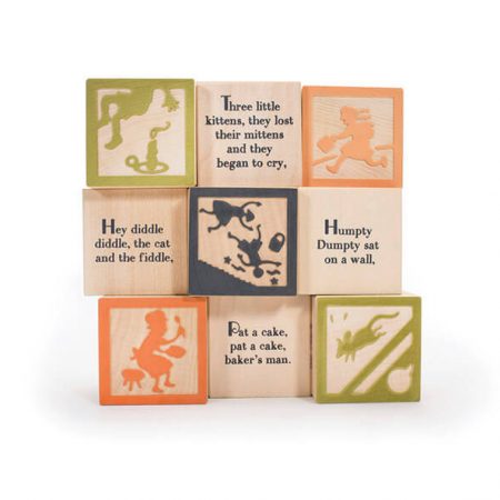 Nursery Rhyme Favourites Wooden Blocks