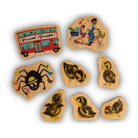 Alphabet Rhyme Time Characters Set 1