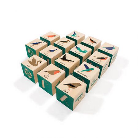 Bird Wooden Blocks