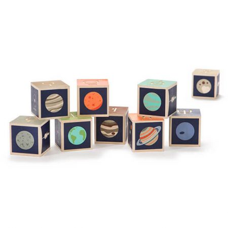 Planet Wooden Blocks