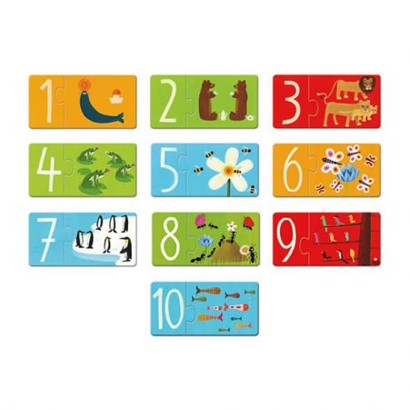 Duo Jigsaw Puzzle - Numbers