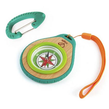 Nature Fun Wooden Bamboo Compass Set