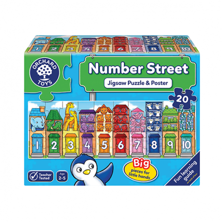 Number Street Jigsaw Puzzle