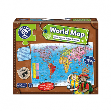 World Map Jigsaw Puzzle