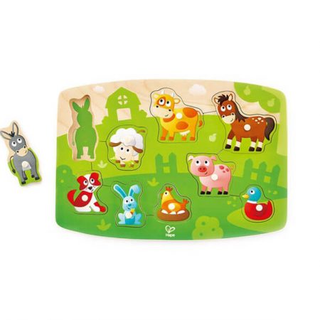 Farmyard Peg Puzzle