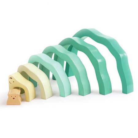 Artic Polar Bear Stacking Blocks