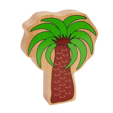 Wooden Green Tropical Tree Toy