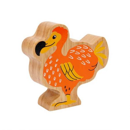 Wooden Orange Dodo Toy