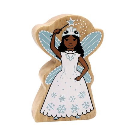 Wooden White Snow Fairy Toy