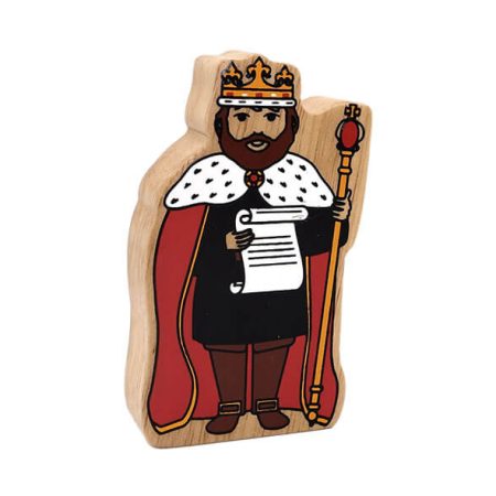 Wooden Red King Toy