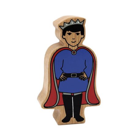 Wooden Blue Prince Toy