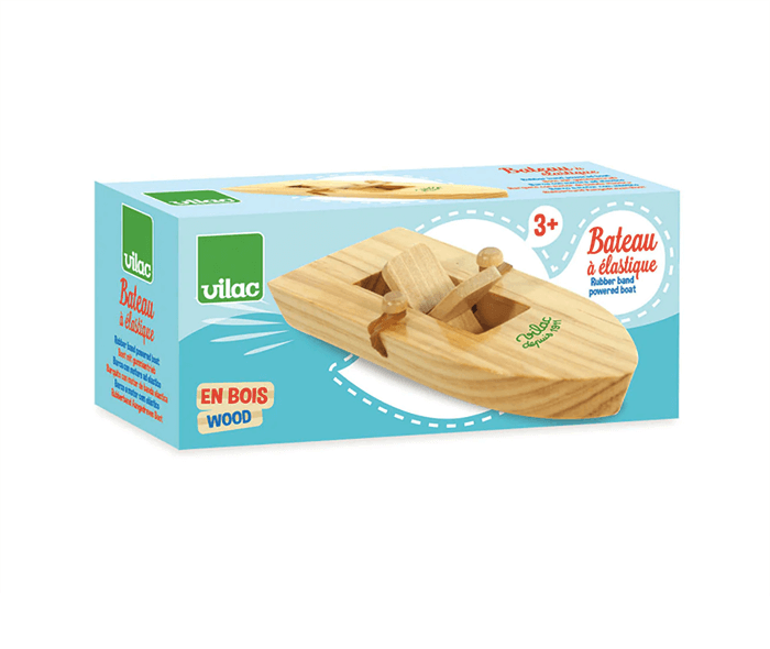 Rubber Band Powered Boat - Image 2