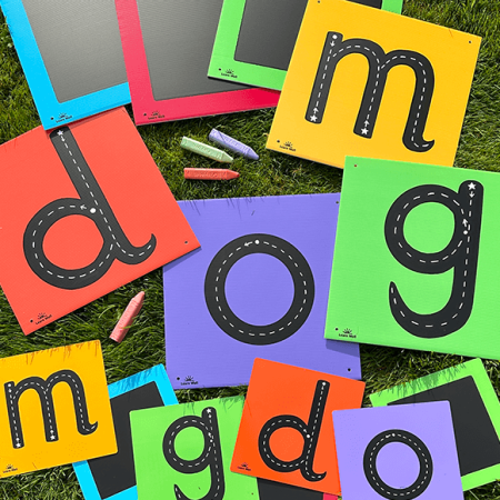 Alphabet Chalkboards Full Set Small