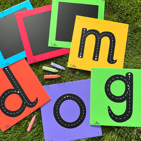 Alphabet Chalkboards Large - Set 3