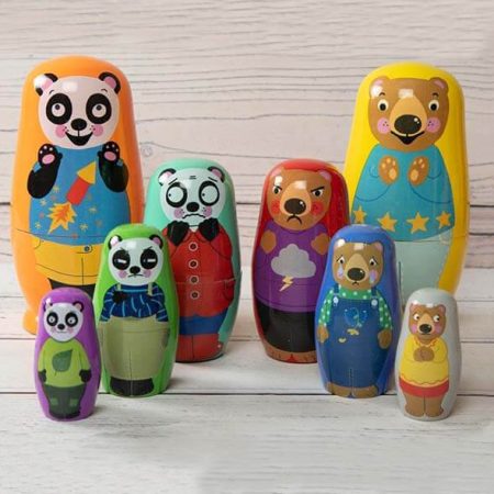 Nesting Bears Bundle - Bears & Pandas