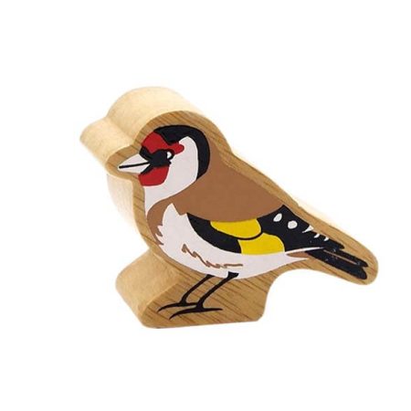 Wooden Yellow Goldfinch Toy