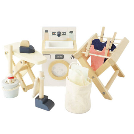 Doll House Laundry Room Set