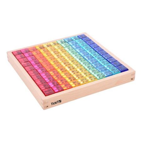 Gem Cube Mirror Tray - Pk100 & Tray