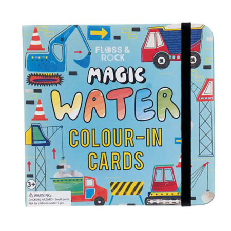Construction Magic Colour Changing Water Cards
