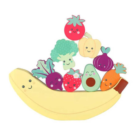 Happy Veggies & Friends Balancing Game