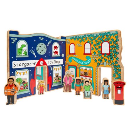 Wooden Town Toy World Playset
